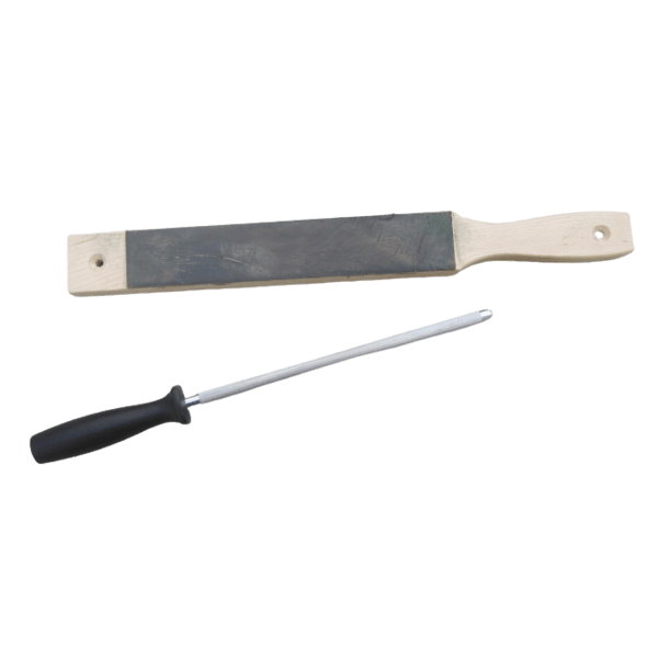 Knife Sharpening Set, Professional Sharpener Kit with Non-slip Bamboo Base