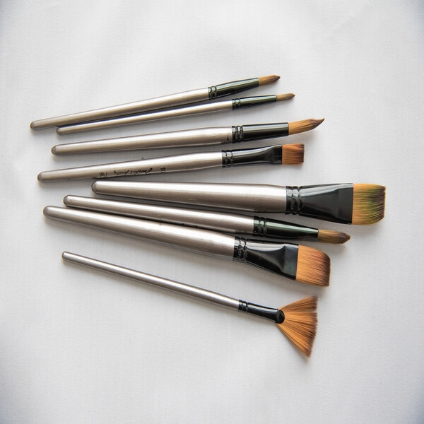 Essentials Art Paint Brushes